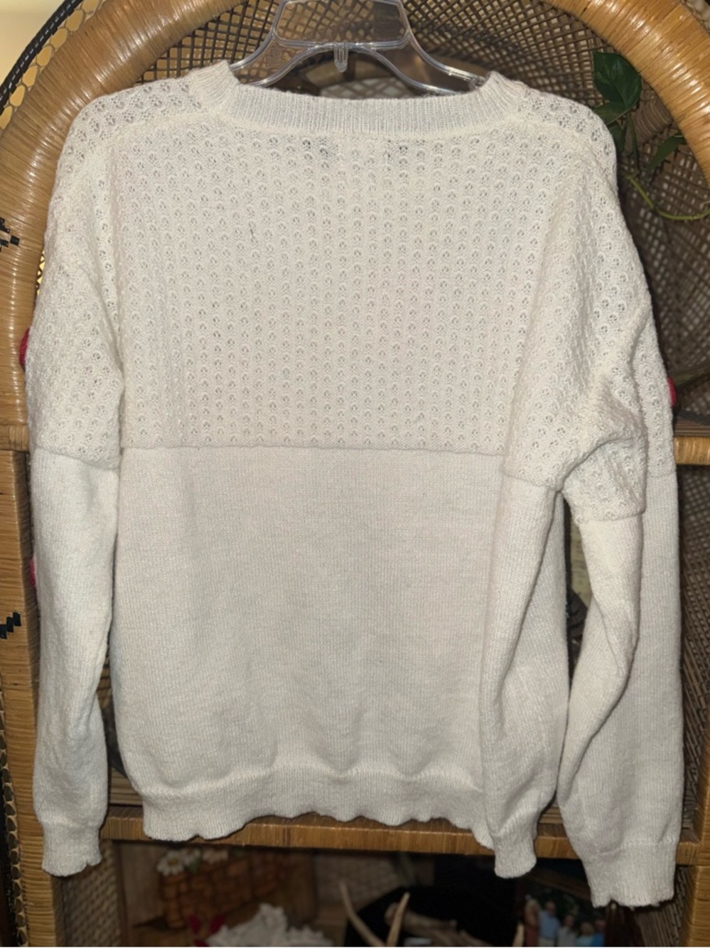 BIBI Strawberry Crochet Knit Sweater - Picture 3 of 6